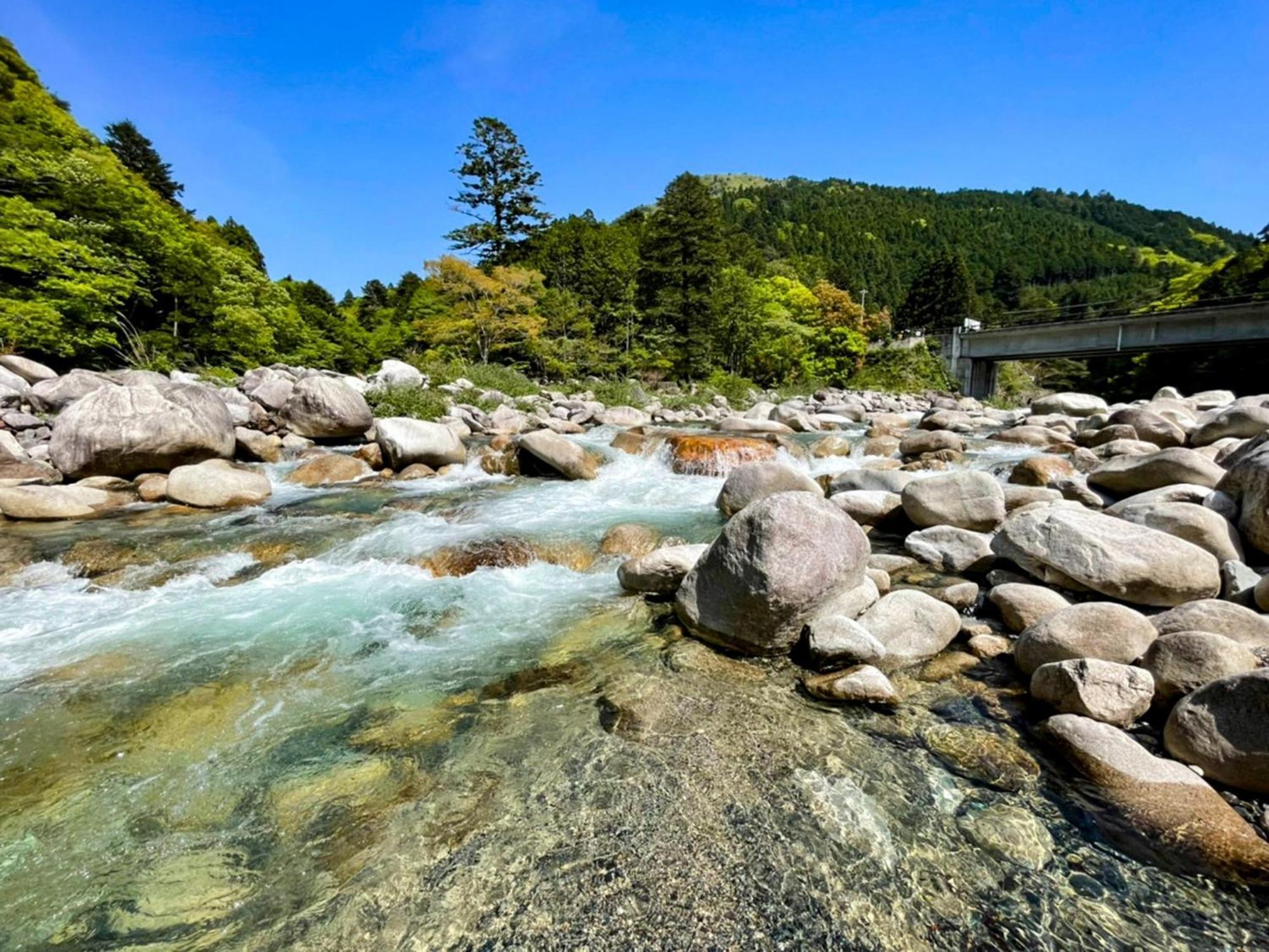 Riverside Glamping Nuts - Vacation Stay 62407V Higashiomi Exteriér fotografie